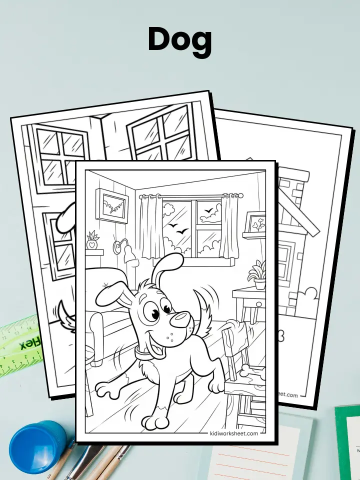 Dog Coloring Pages
