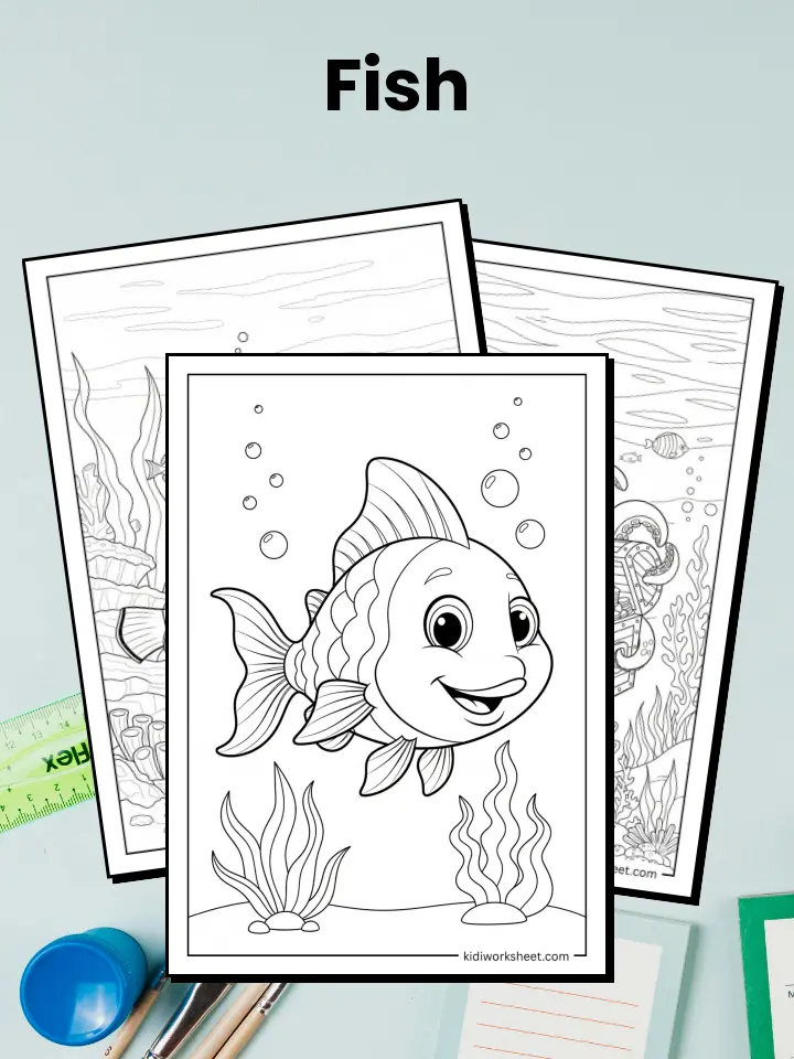 Fish Coloring Pages
