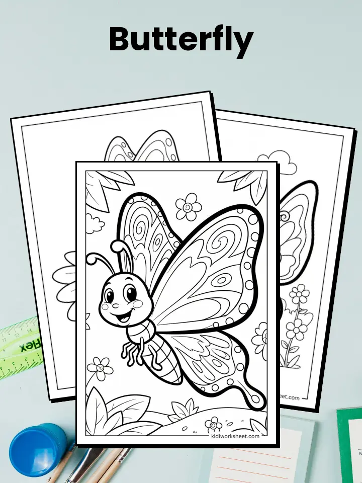 Butterfly Coloring Pages