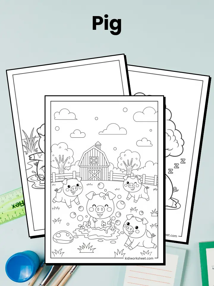 Pig Coloring Pages