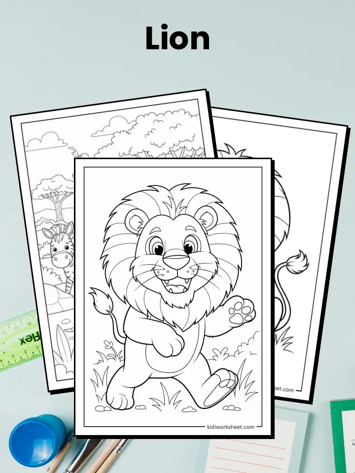 Lion Coloring Pages