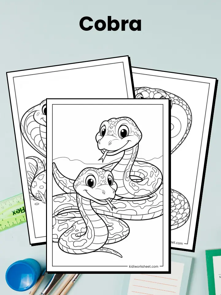 Cobra Coloring Pages