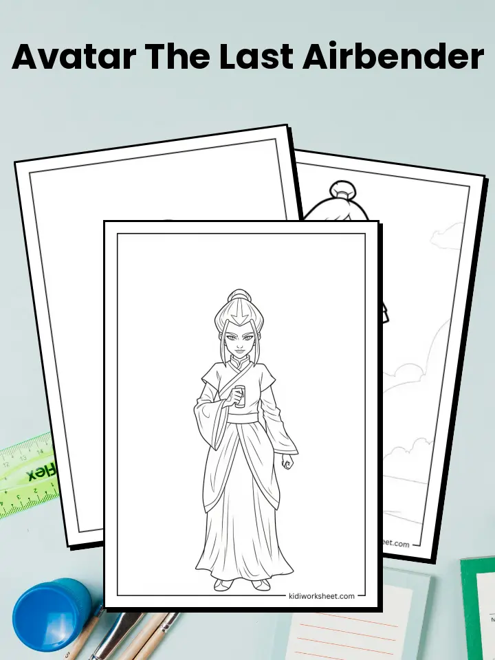 Avatar The Last Airbender Coloring Pages