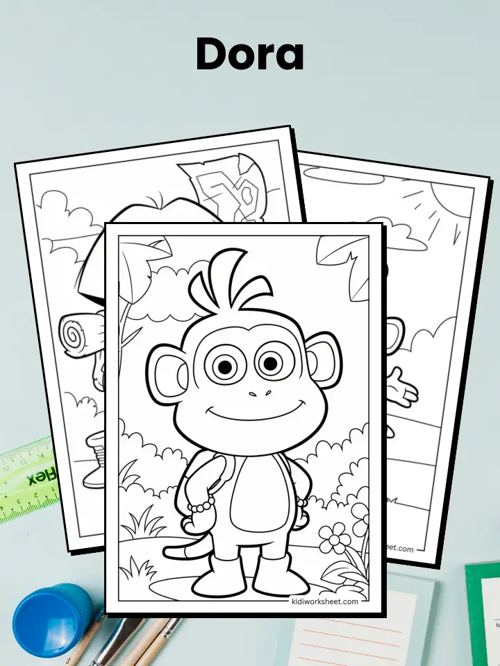 Dora Coloring Pages