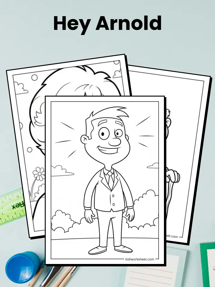 Hey Arnold Coloring Pages
