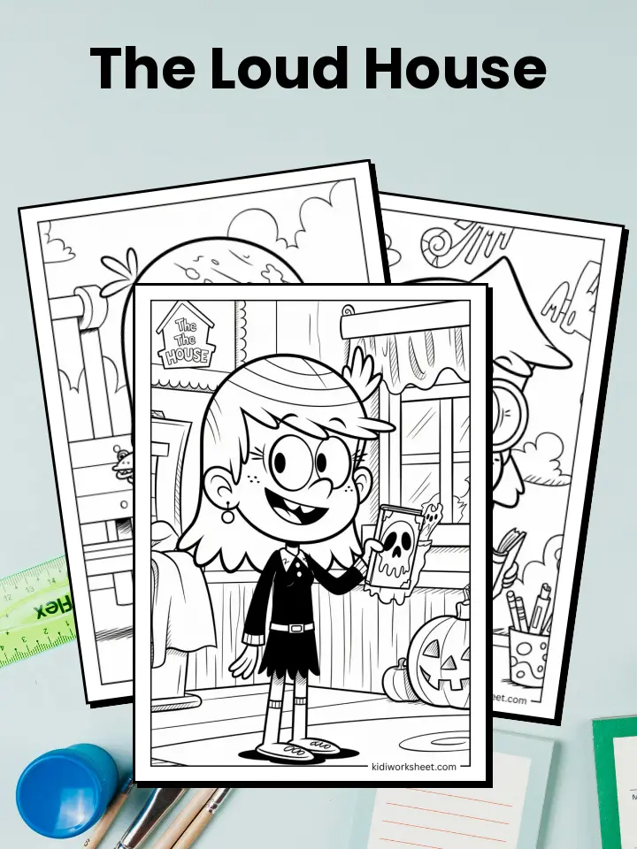 The Loud House Coloring Pages