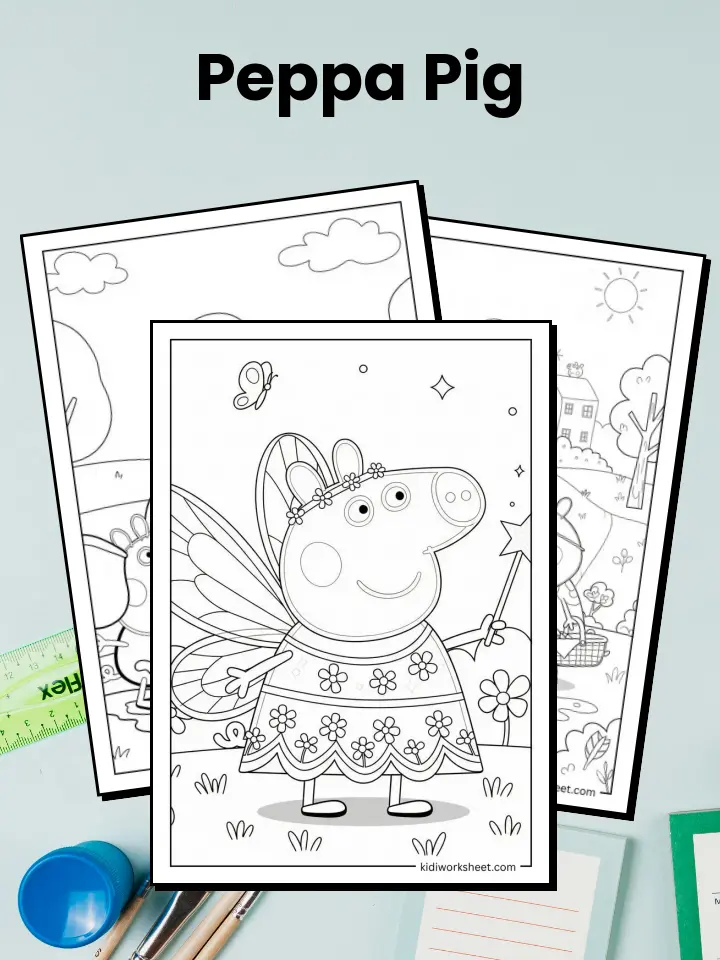 Peppa Pig Coloring Pages