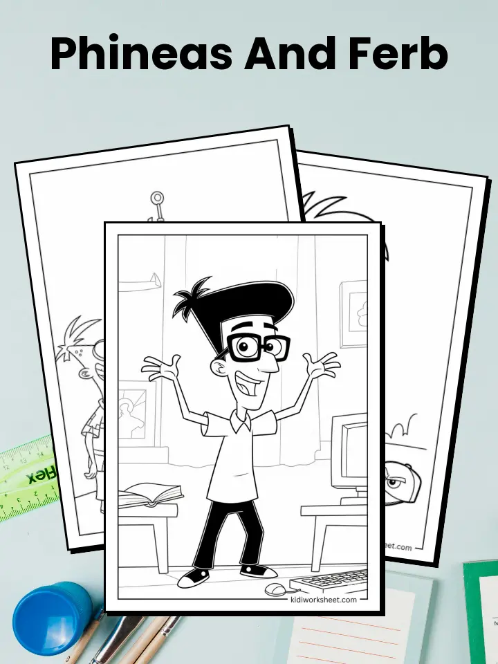 Phineas And Ferb Coloring Pages