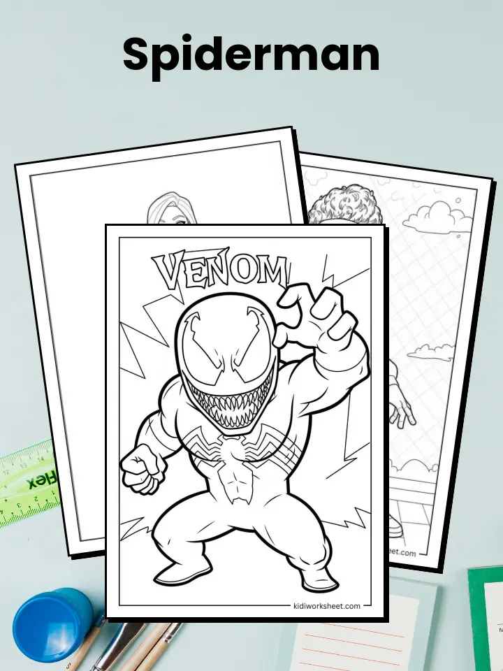 Spiderman Coloring Pages
