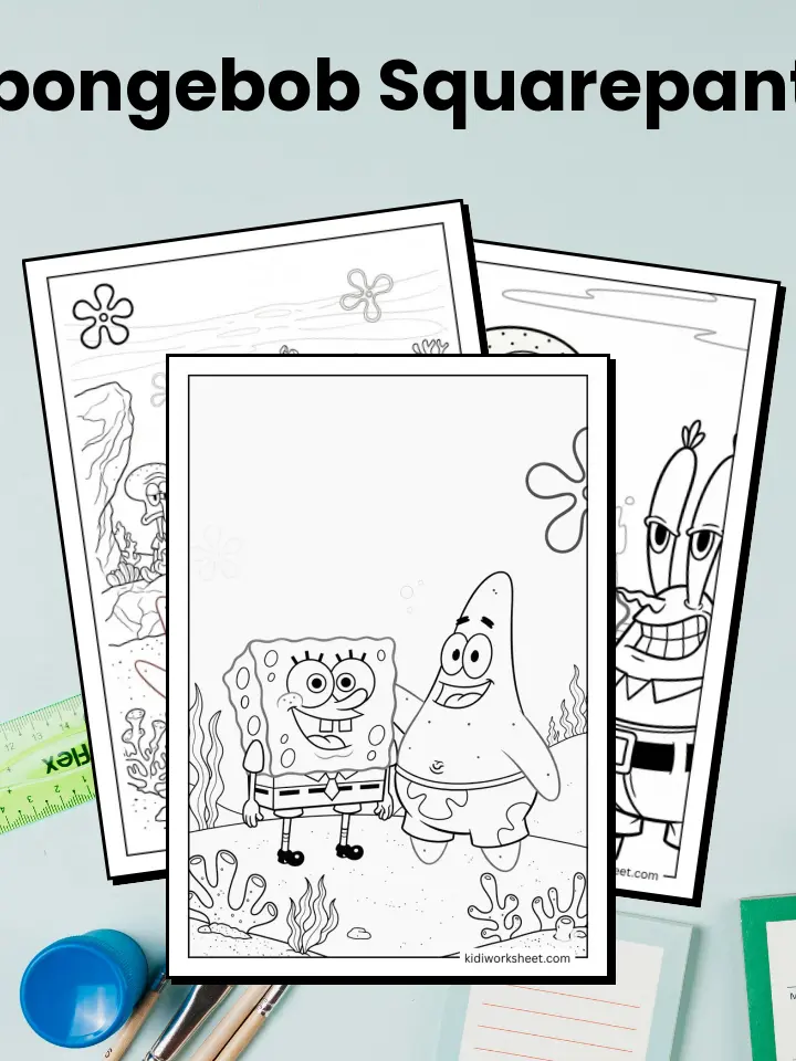 Spongebob Squarepants Coloring Pages