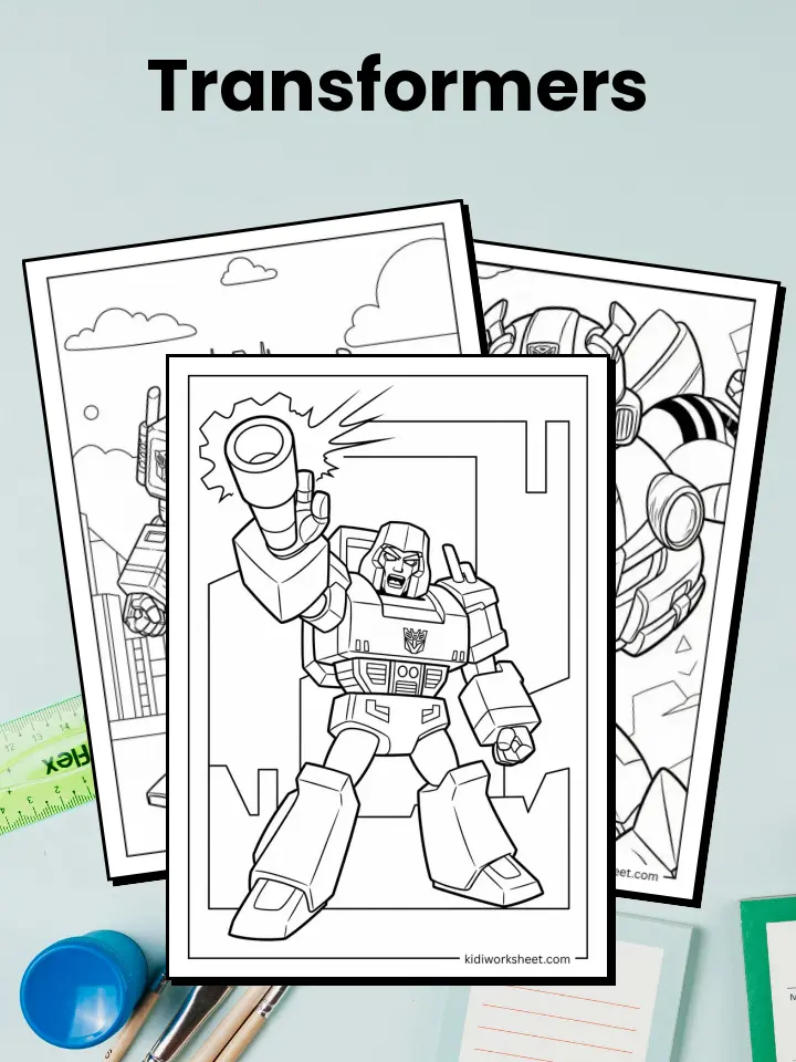 Transformers Coloring Pages